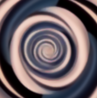 HTML5 Canvas 3D螺旋线动画
